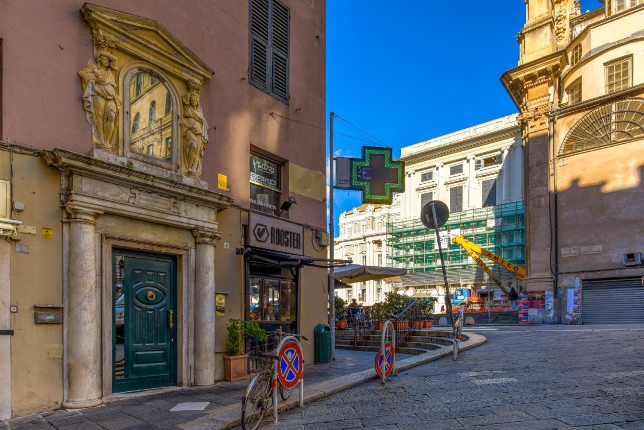 Luminoso Appartamento Nel Cuore Di Genova+Balcone Exterior photo
